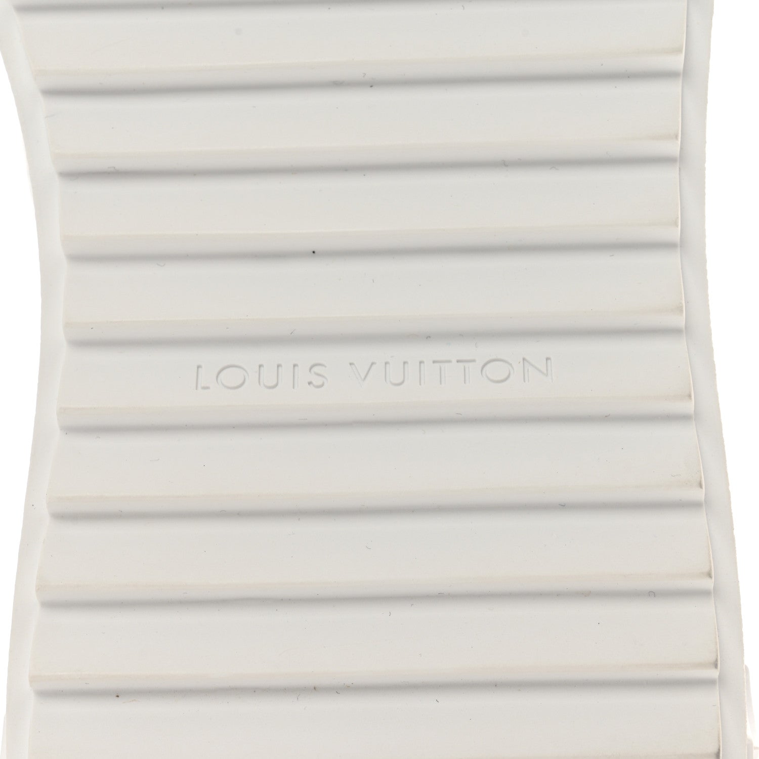 Louis Vuitton Calfskin Printed Time Out Trainer Sneakers 39 White 7 of 10