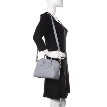 Givenchy Sugar Goatskin Mini Antigona Baby Blue 2 of 9
