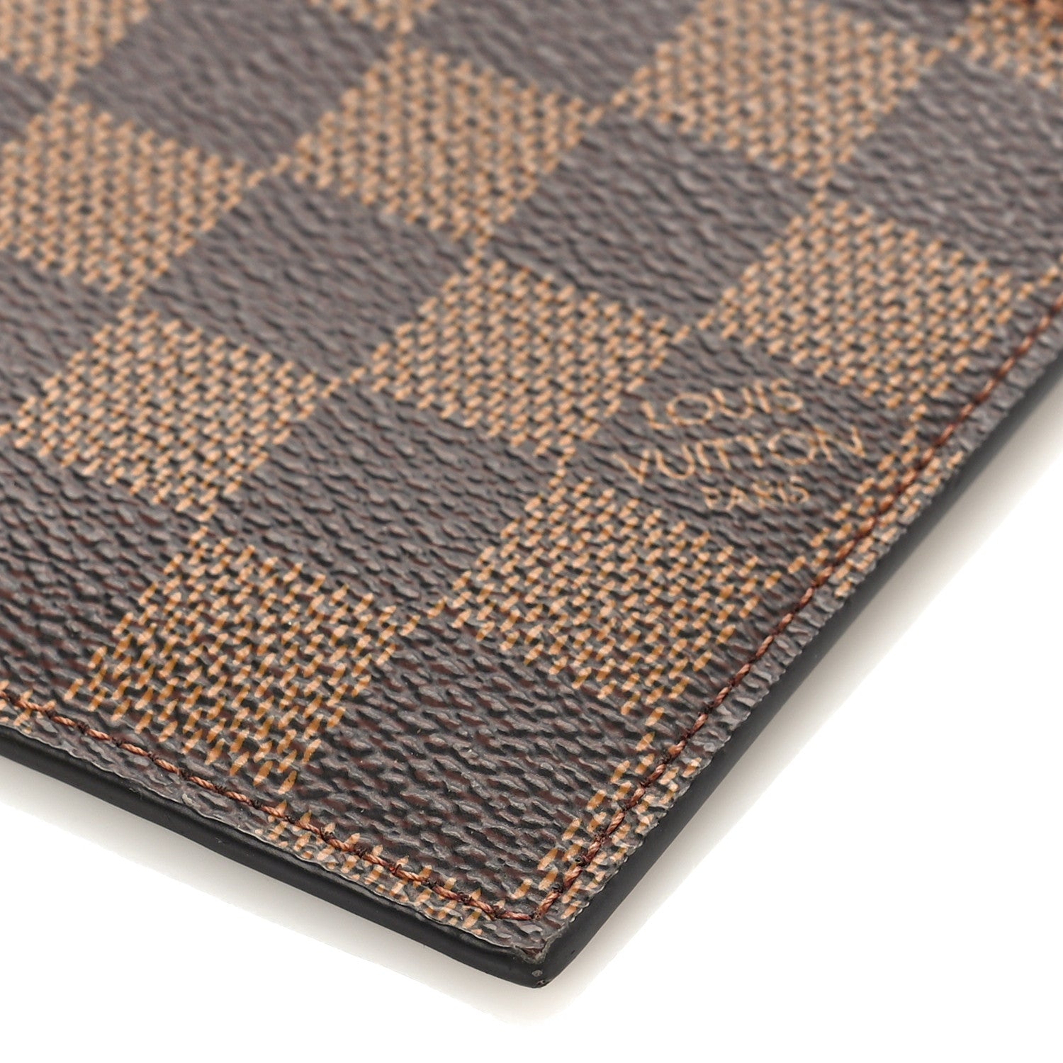 Louis Vuitton Damier Ebene Felicie Chain Wallet Zippered Insert 8 of 8