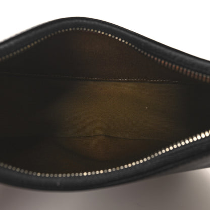 Celine Triomphe Canvas Calfskin Ava Shoulder Bag Tan 5 of 9