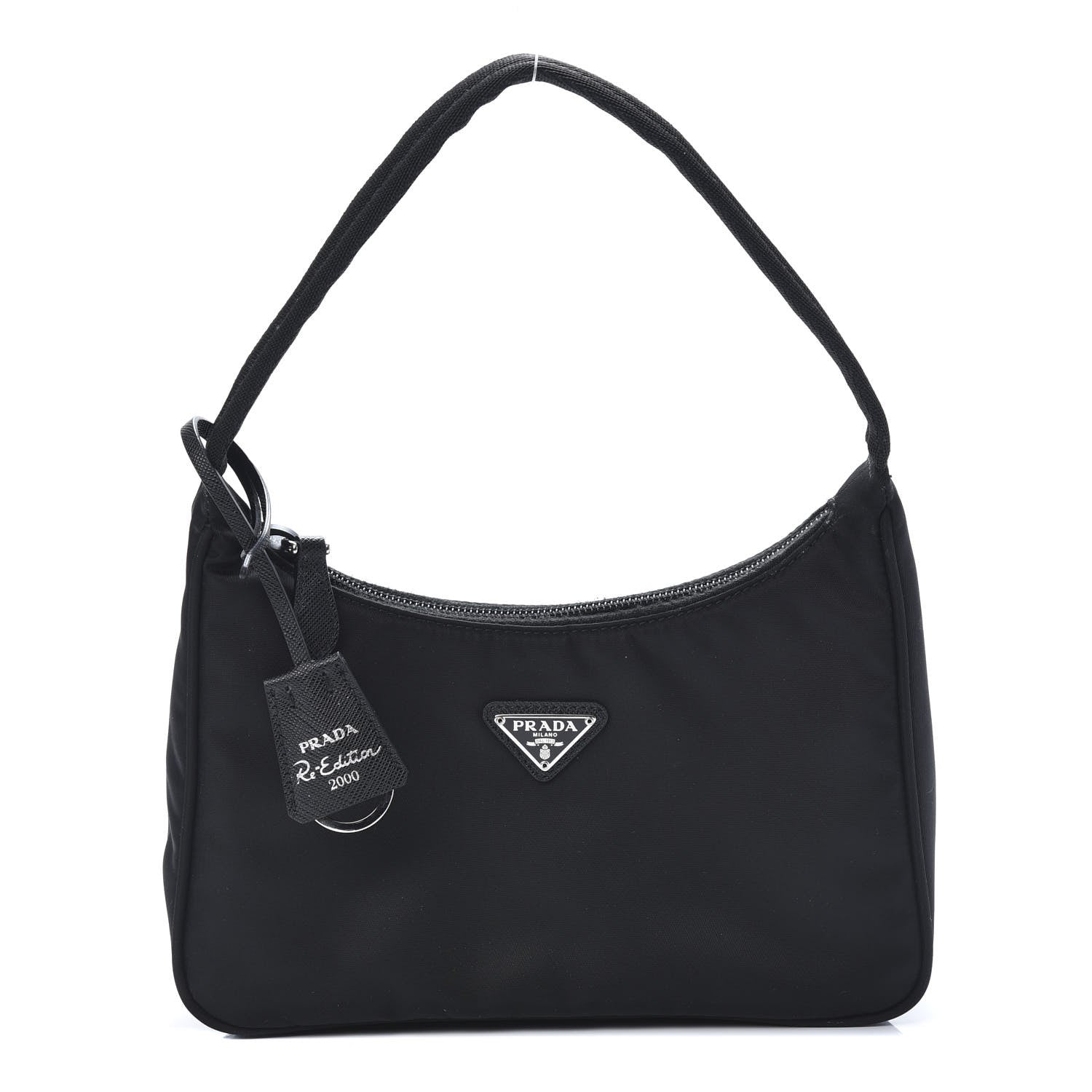 Prada Tessuto Nylon Mini Re-Edition 2000 Bag Black 1 of 11