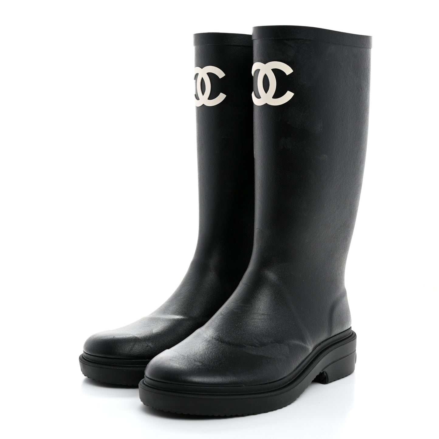 Caoutchouk CC High Boots 37 Black