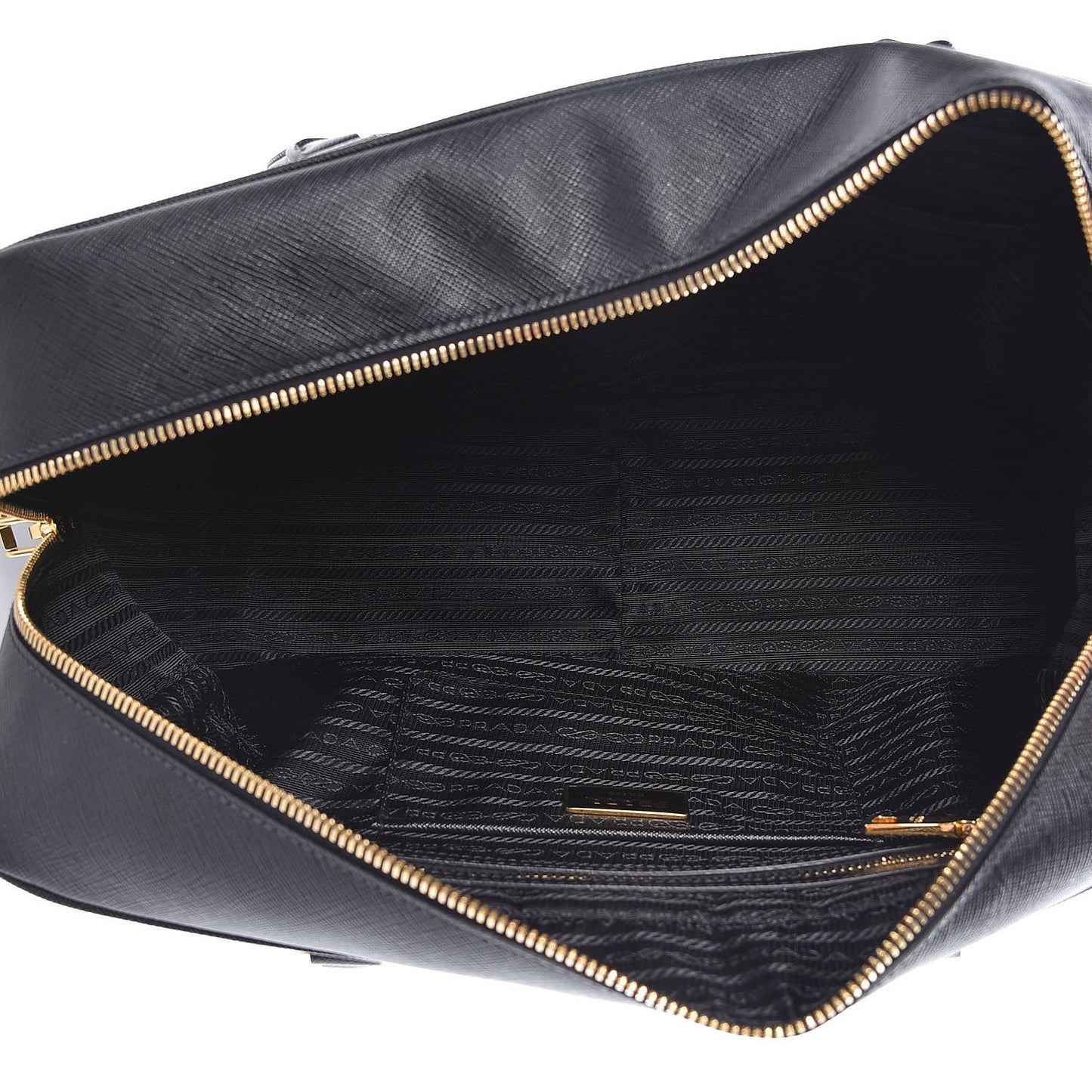 Saffiano Lux Bauletto Nero Black