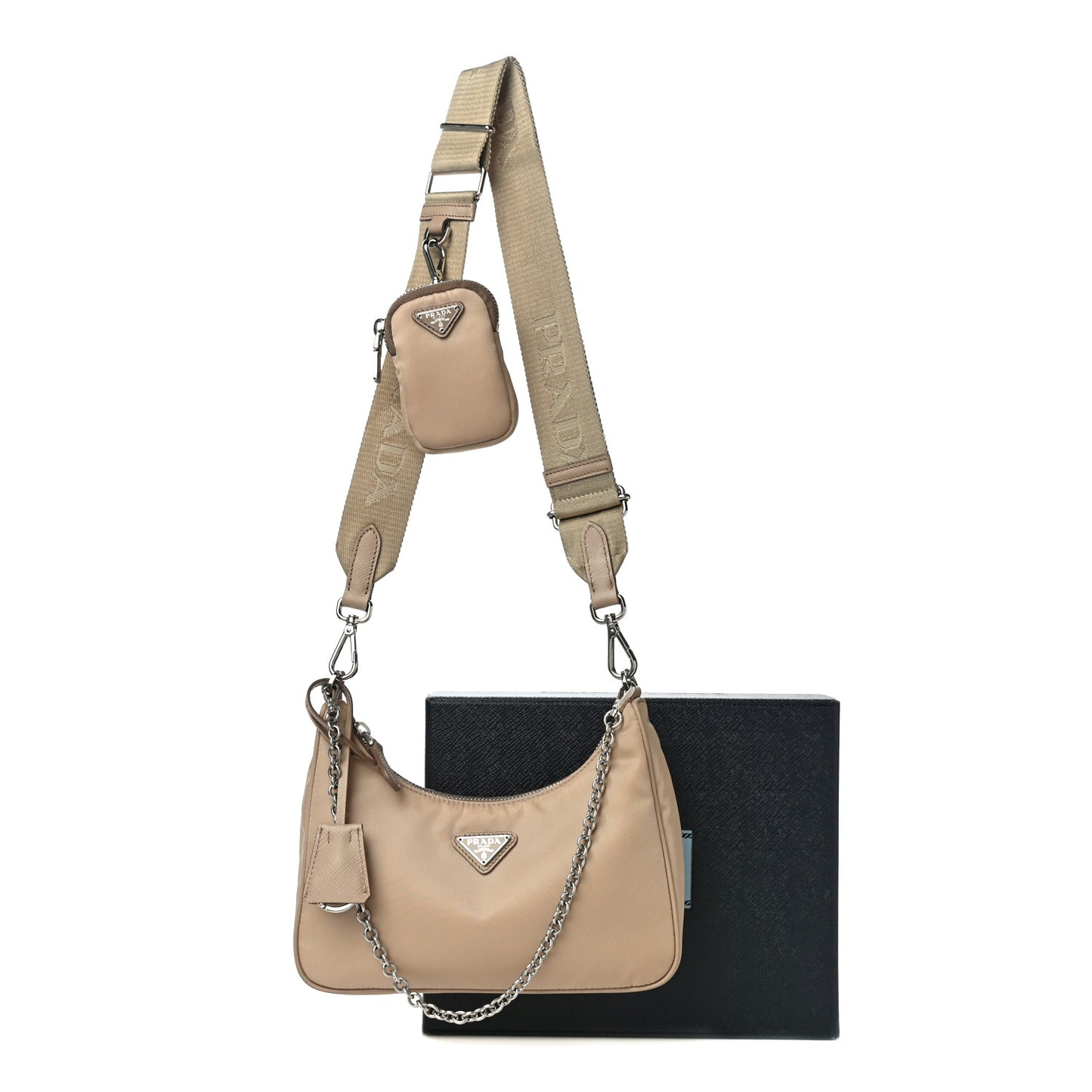 Nylon Re-Edition 2005 Shoulder Bag Cammeo