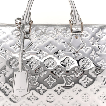 Louis Vuitton Monogram Miroir Speedy 30 Silver 8 of 11