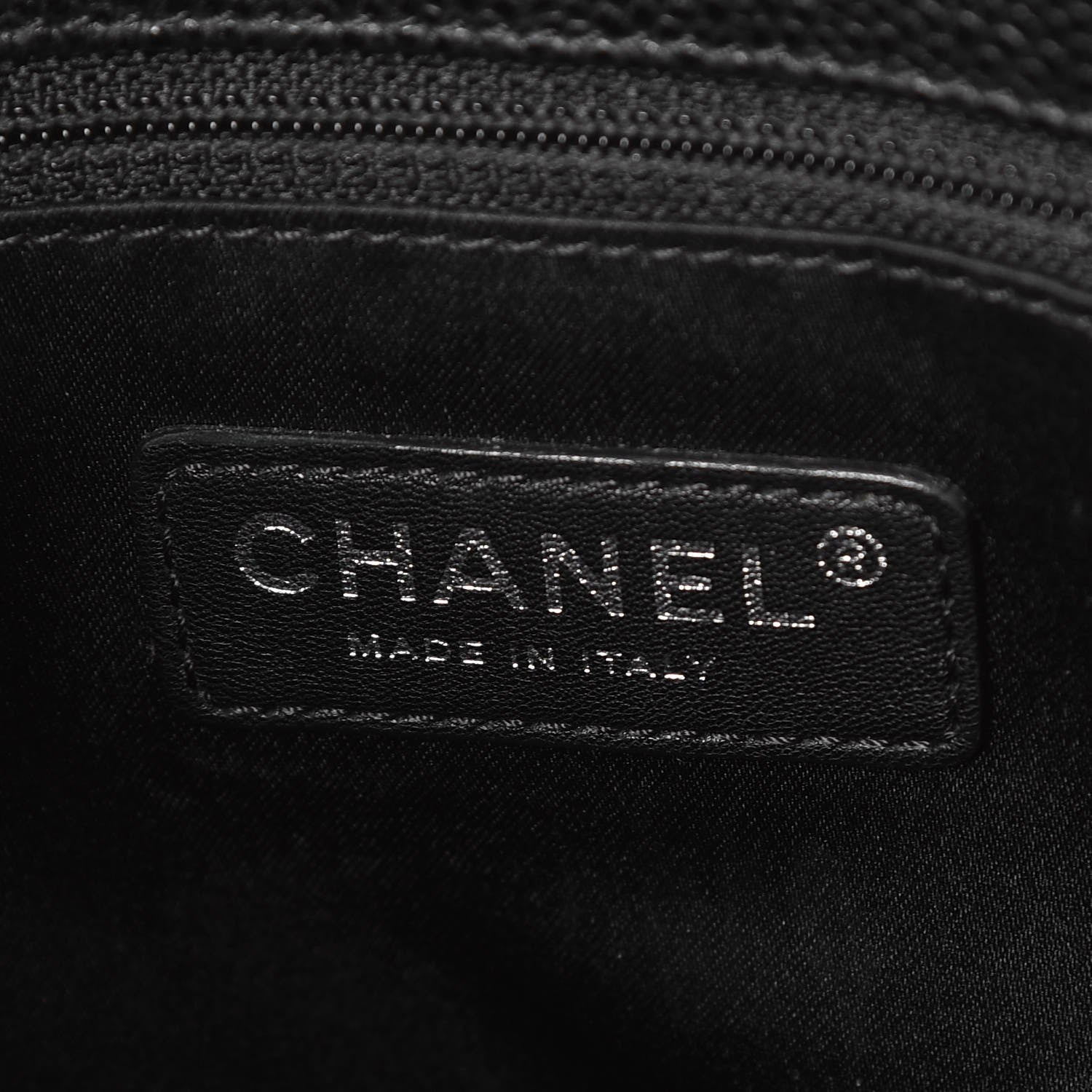 Chanel Caviar Quilted Grand Shopping Tote GST Black 5 of 7