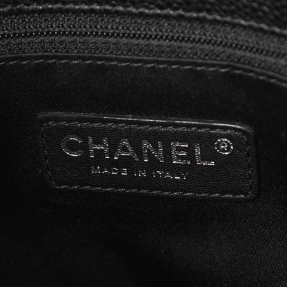 Chanel Caviar Quilted Grand Shopping Tote GST Black 5 of 7
