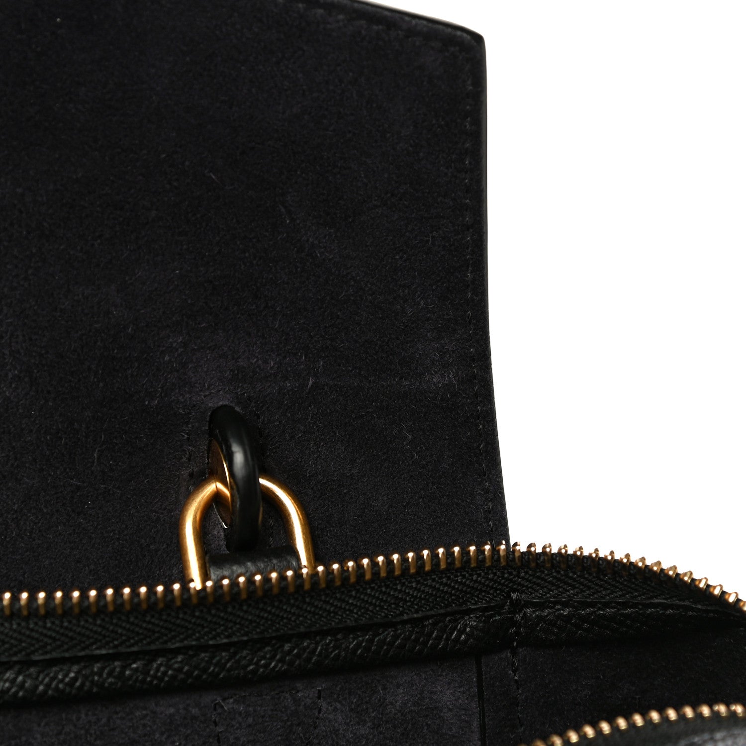 Celine Grained Calfskin Micro Belt Bag Black 12 of 13