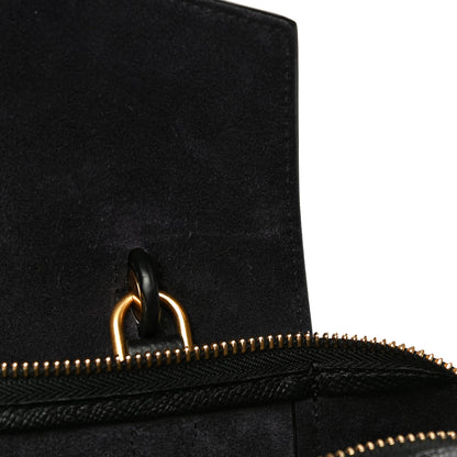 Celine Grained Calfskin Micro Belt Bag Black 12 of 13