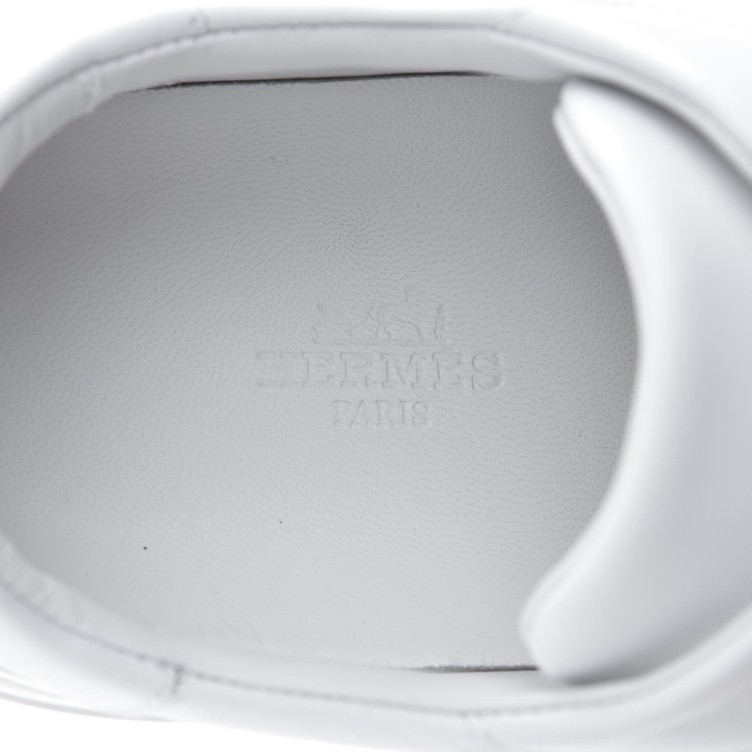 Hermes Calfskin Day Sneakers 38 White 6 of 8