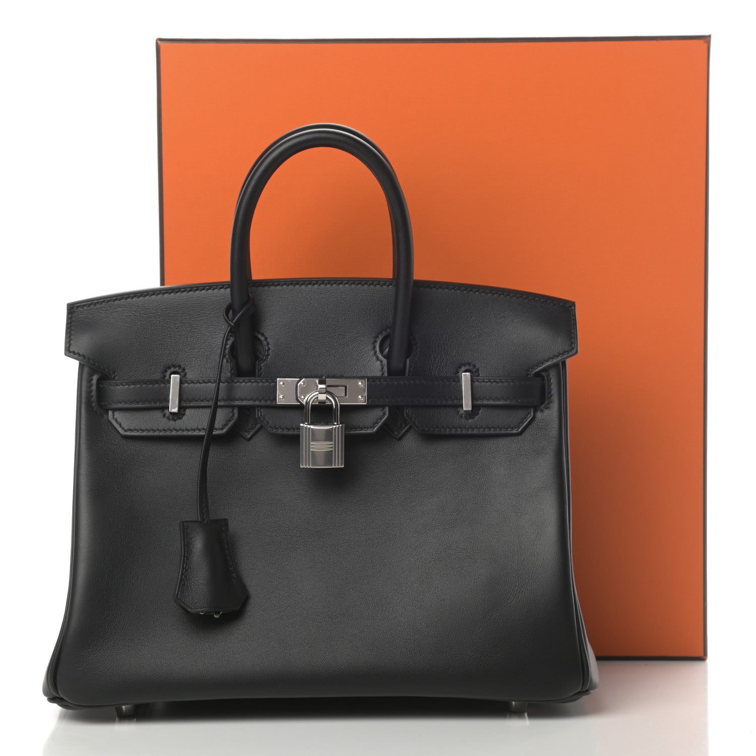 Hermes Swift Birkin 25 Black 36 of 36