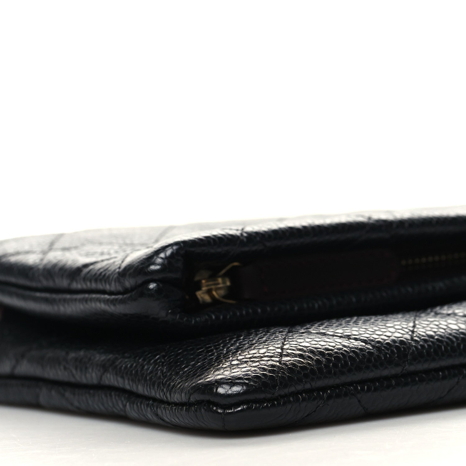 Chanel Caviar Quilted CC Beauty Clutch Black 11 of 12