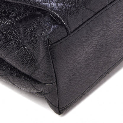 Chanel Caviar Quilted Flap Shoulder Bag Black 6 of 10