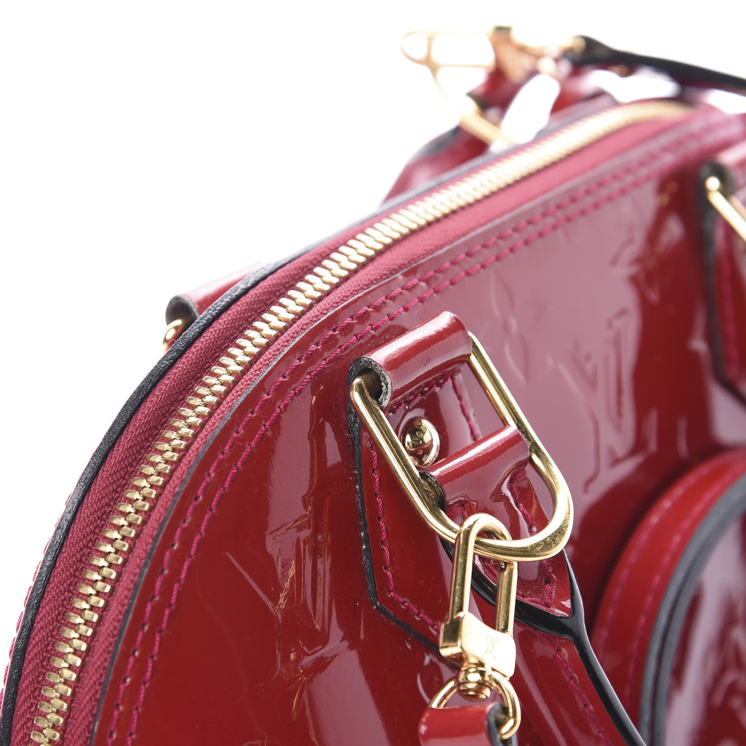 Louis Vuitton Vernis Alma BB Rose Indien 13 of 14