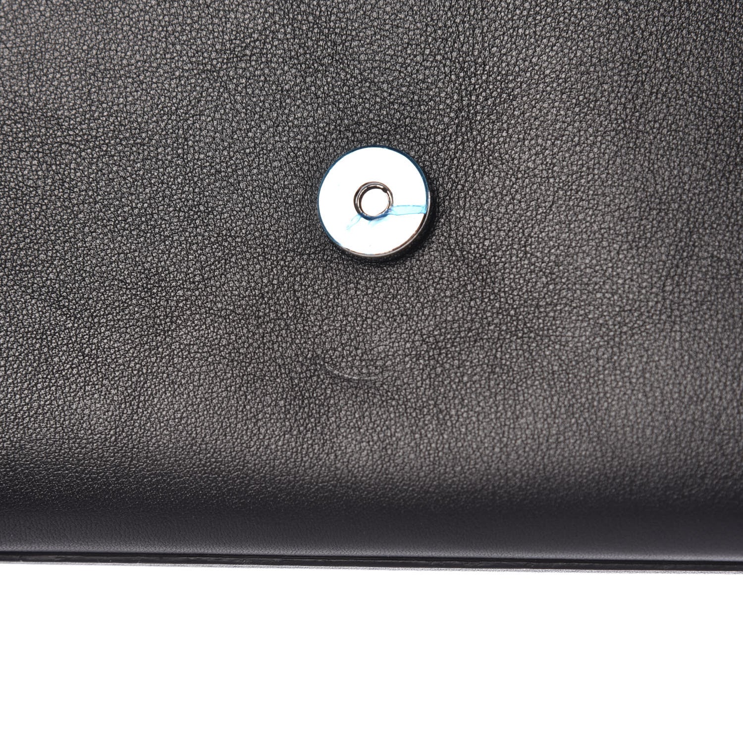 Saint Laurent Calfskin Embellished Medium Monogram Kate Satchel Black 11 of 11