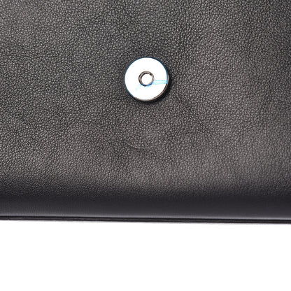 Saint Laurent Calfskin Embellished Medium Monogram Kate Satchel Black 11 of 11
