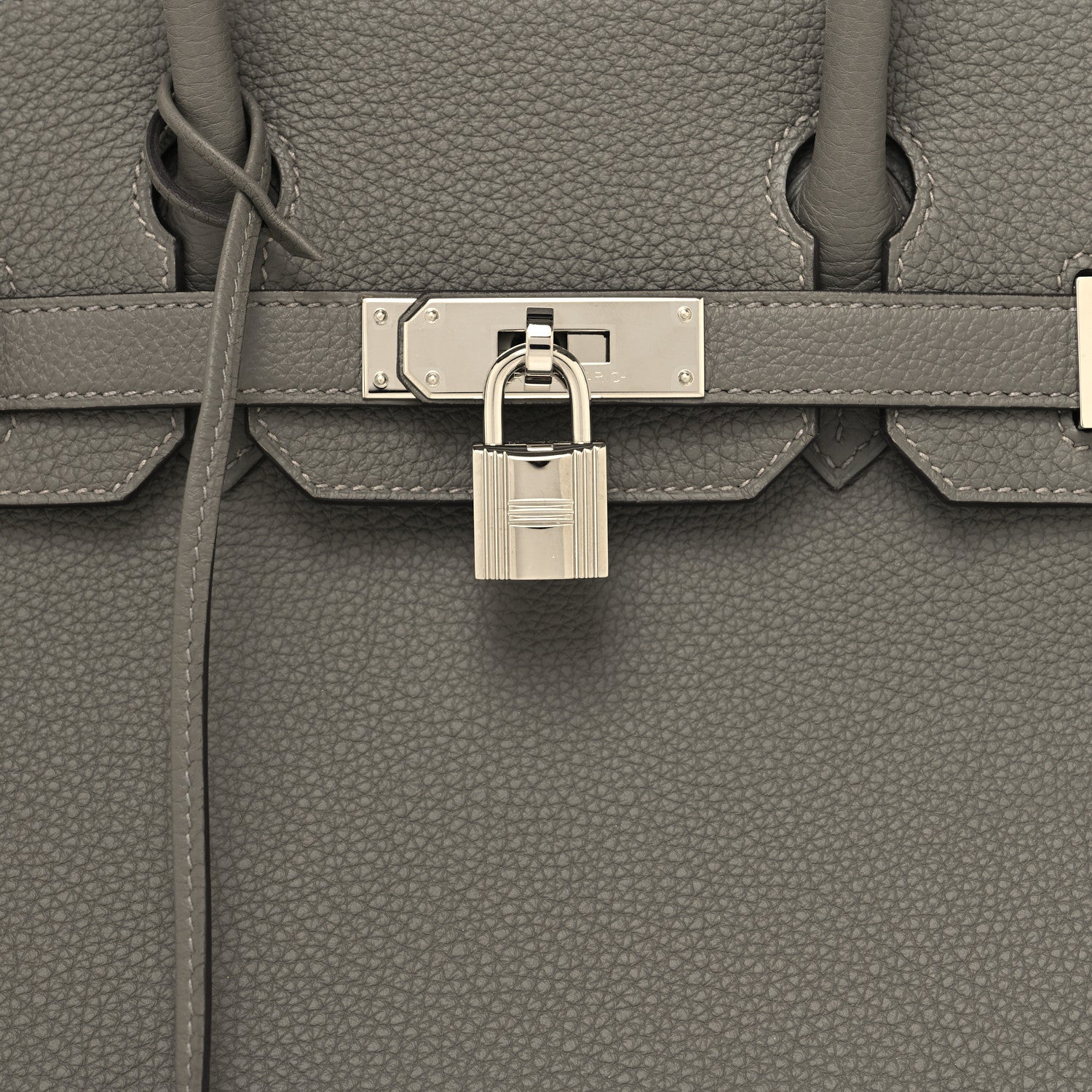 Hermes Togo Birkin 30 Gris Meyer 8 of 11