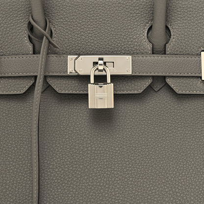 Hermes Togo Birkin 30 Gris Meyer 8 of 11