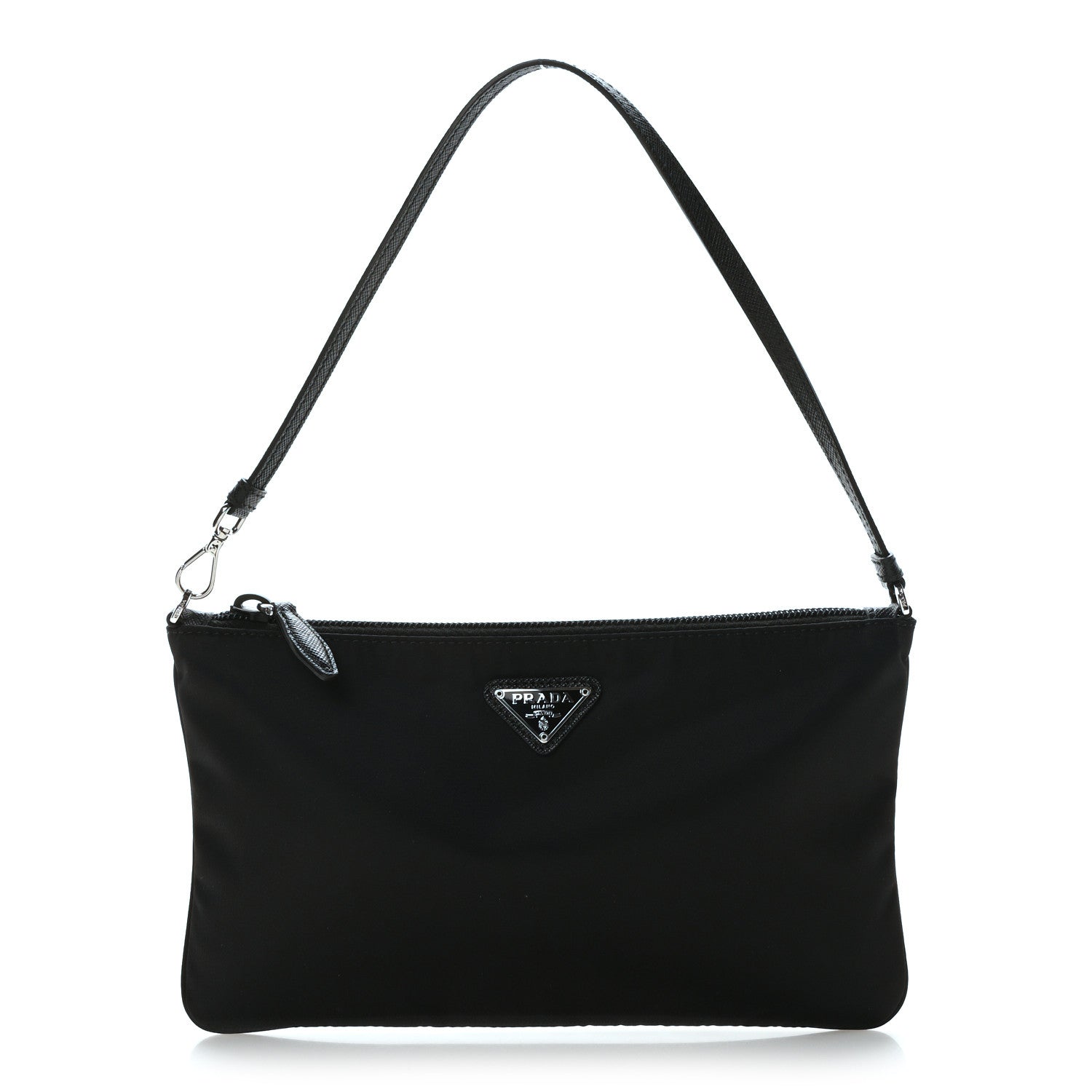 Prada Re-Nylon Vela Pouch Black 1 of 10