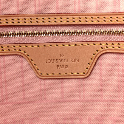 Louis Vuitton Damier Azur Neo Neverfull GM Rose Ballerine 7 of 10