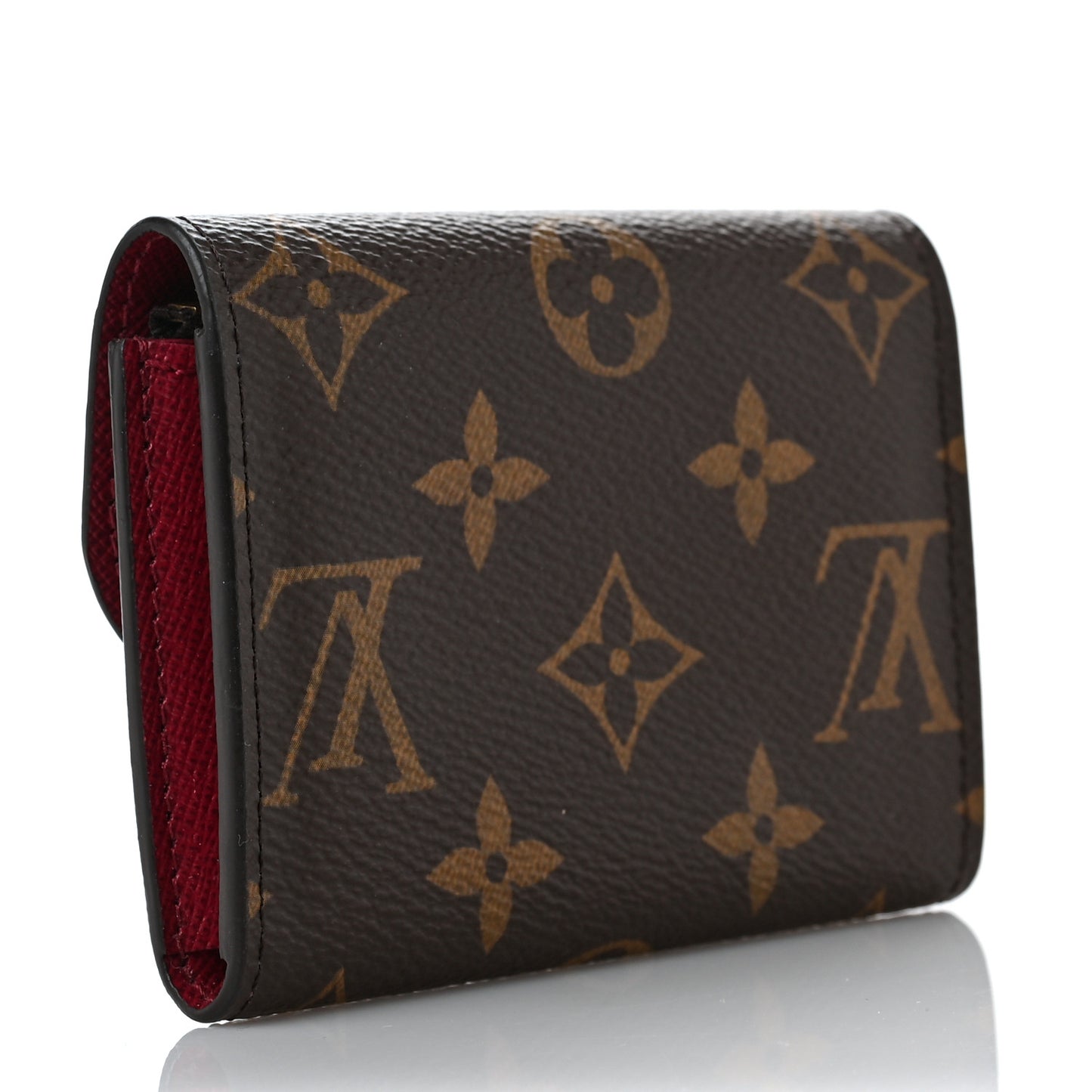 Monogram Rosalie Coin Purse Fuchsia