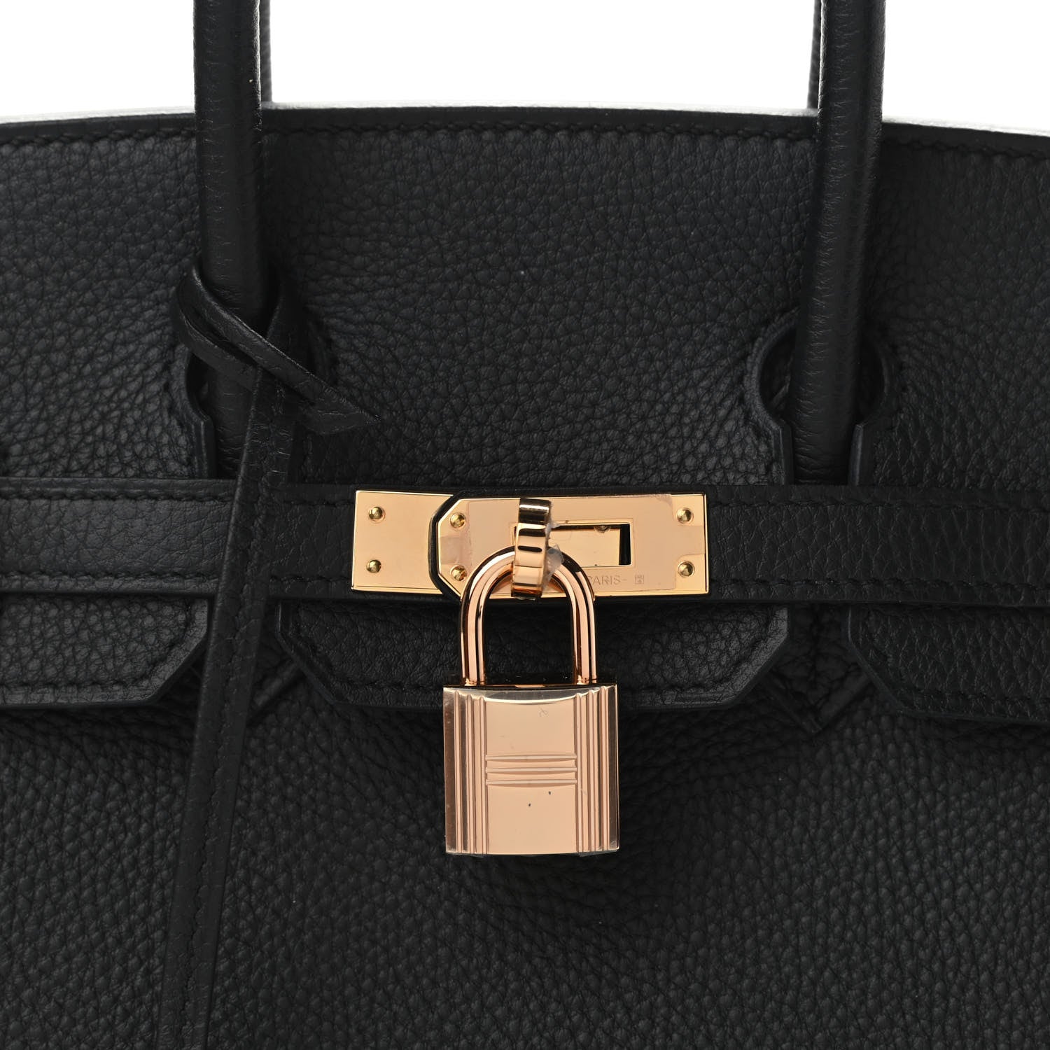 Hermes Togo Birkin 25 Black 8 of 11