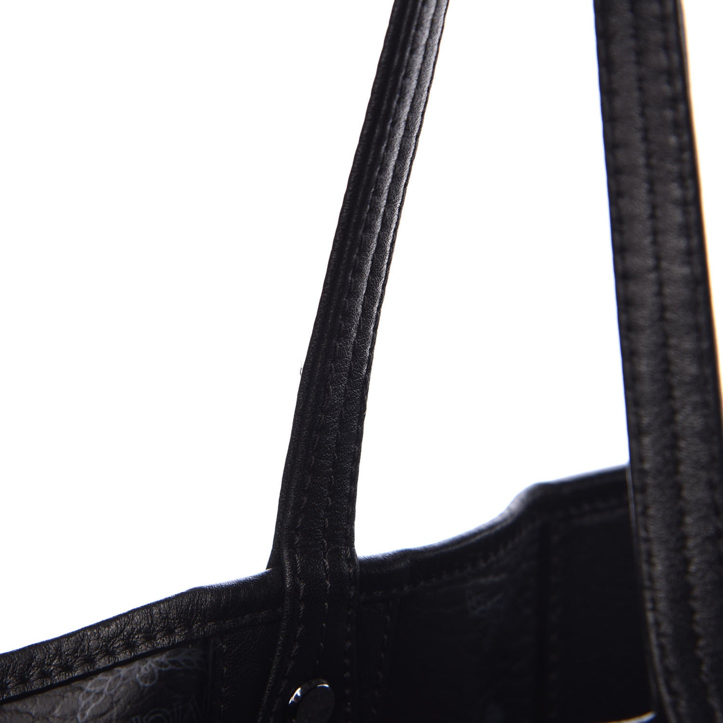 Visetos Large Liz Reversible Shopper Tote Black