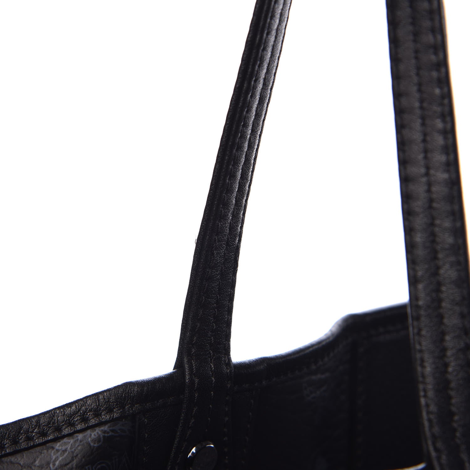 MCM Visetos Large Liz Reversible Shopper Tote Black 14 of 35