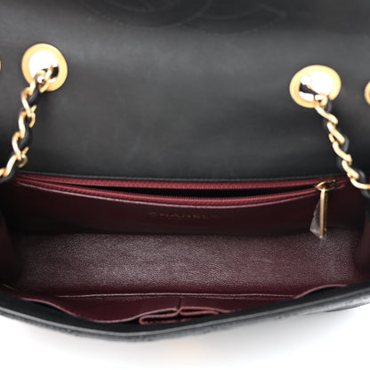 Chanel Caviar Quilted Medium CC Filigree Flap Black 5 of 11