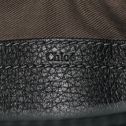 Chloe Calfskin Medium Marcie Round Crossbody Bag Black 6 of 16