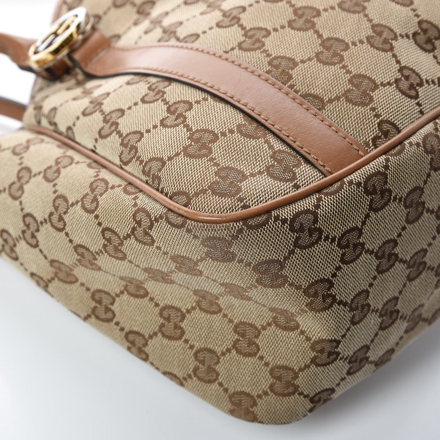 Monogram Medium GG Twins Shoulder Bag Tan