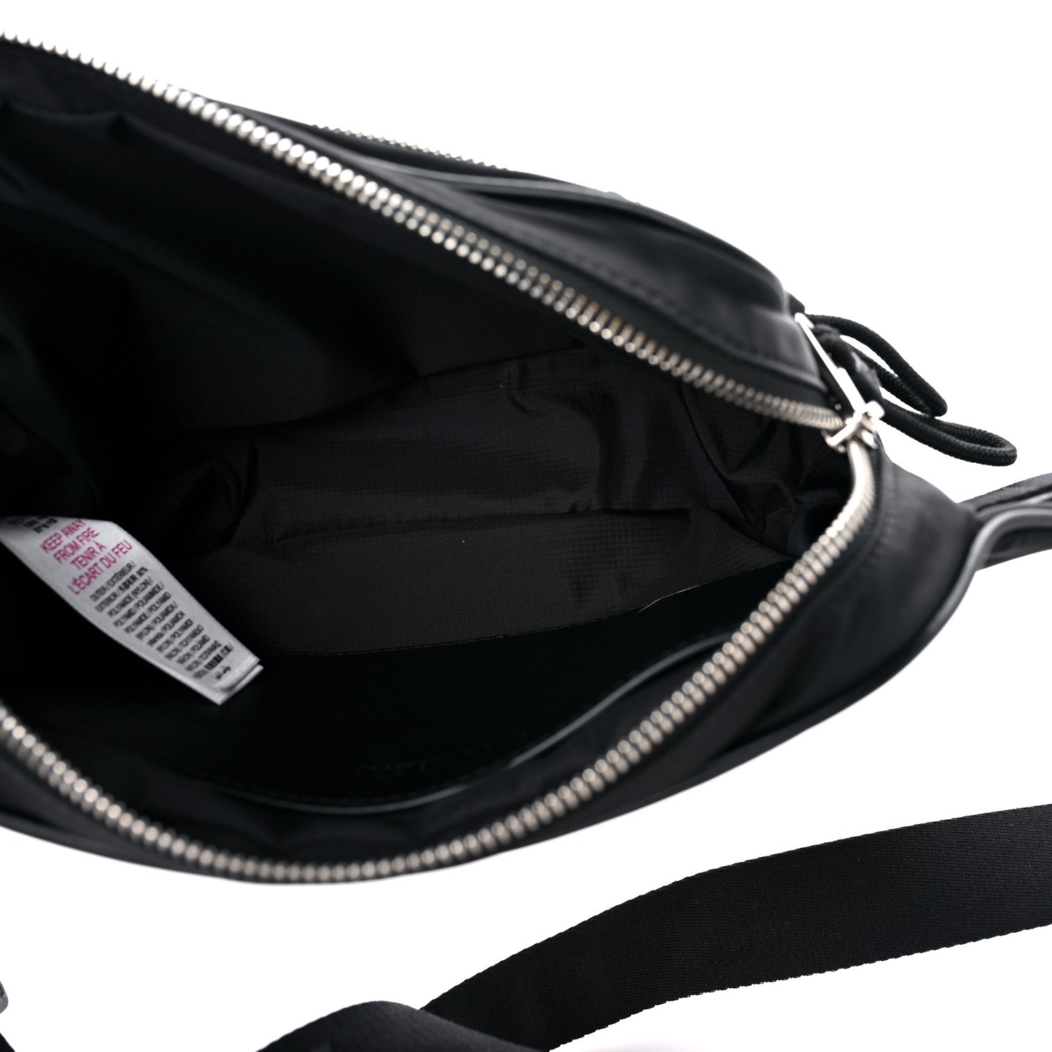 Burberry Econyl Logo Print Bum Bag Black 5 of 10