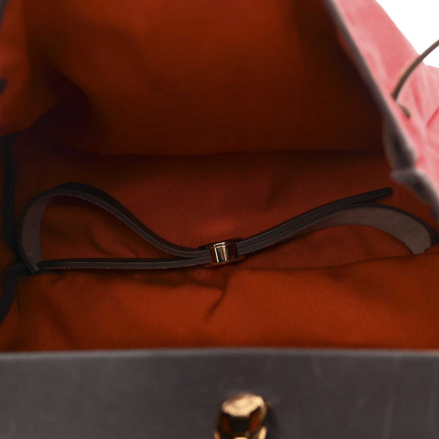 Toile Vache Calfskin Herbag 30 PM Backpack