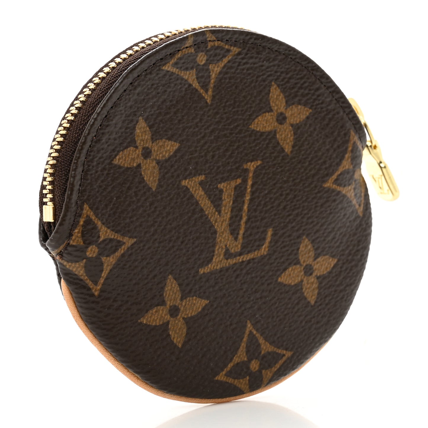 Monogram Round Coin Purse