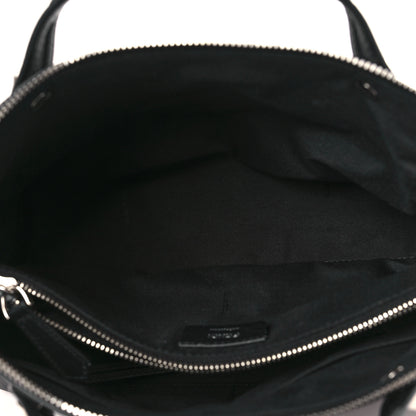 Fendi Vitello Dolce Medium By The Way Boston Bag Black 5 of 9