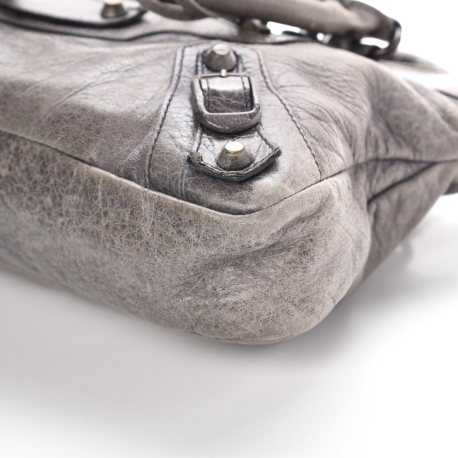 Balenciaga Agneau Rubber Covered Classic Hardware First Anthracite 21 of 21