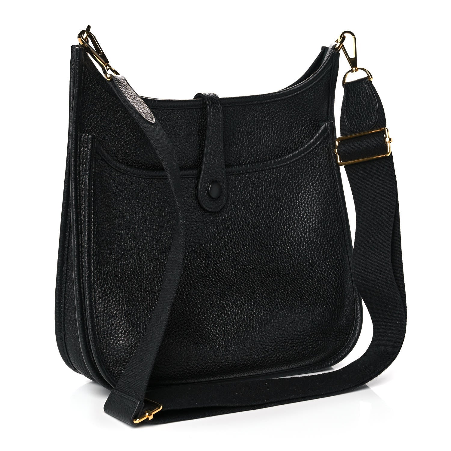 Hermes Taurillon Clemence Evelyne III PM Black 3 of 12