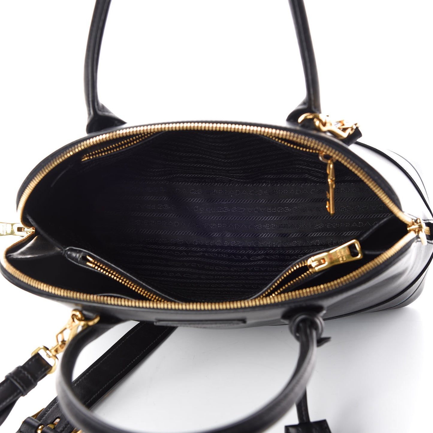 City Calfskin Mirage Promenade Tote Black