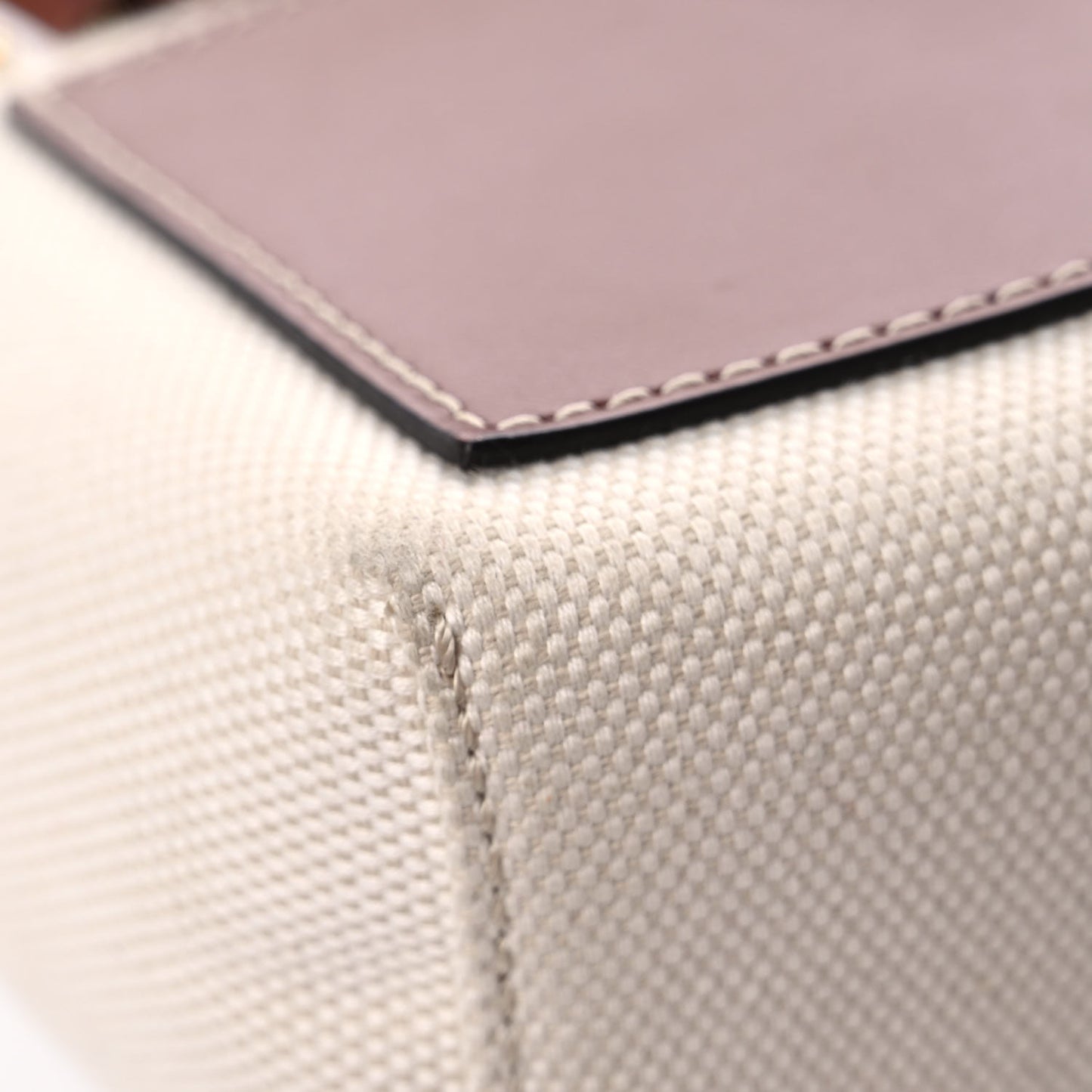 Calfskin Canvas Horseferry Print Hackberry Crossbody Bag Natural Tan