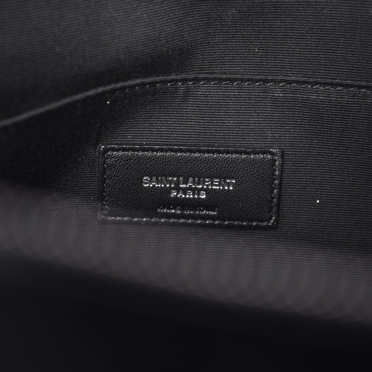 Saint Laurent Calfskin Large Jane Tote Bag Black 6 of 8