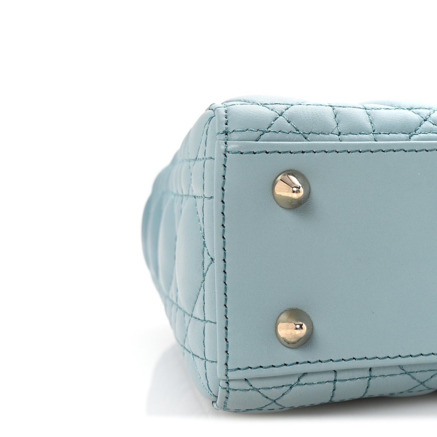 Lambskin Cannage Gradient Small My ABCDior Lady Dior Blue