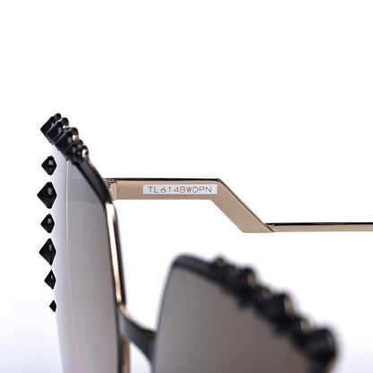Fendi Square Dots Sunglasses FF 0259/S Black 6 of 9