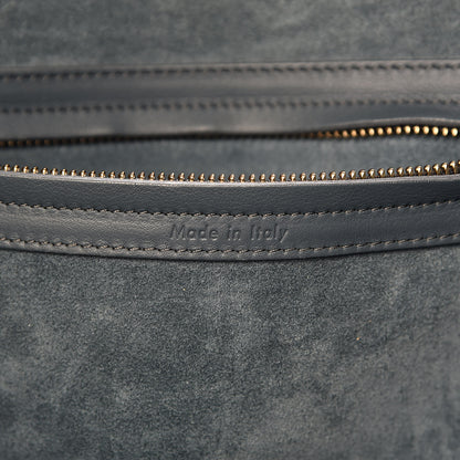 Celine Supple Calfskin Medium Phantom Luggage Blue 6 of 14