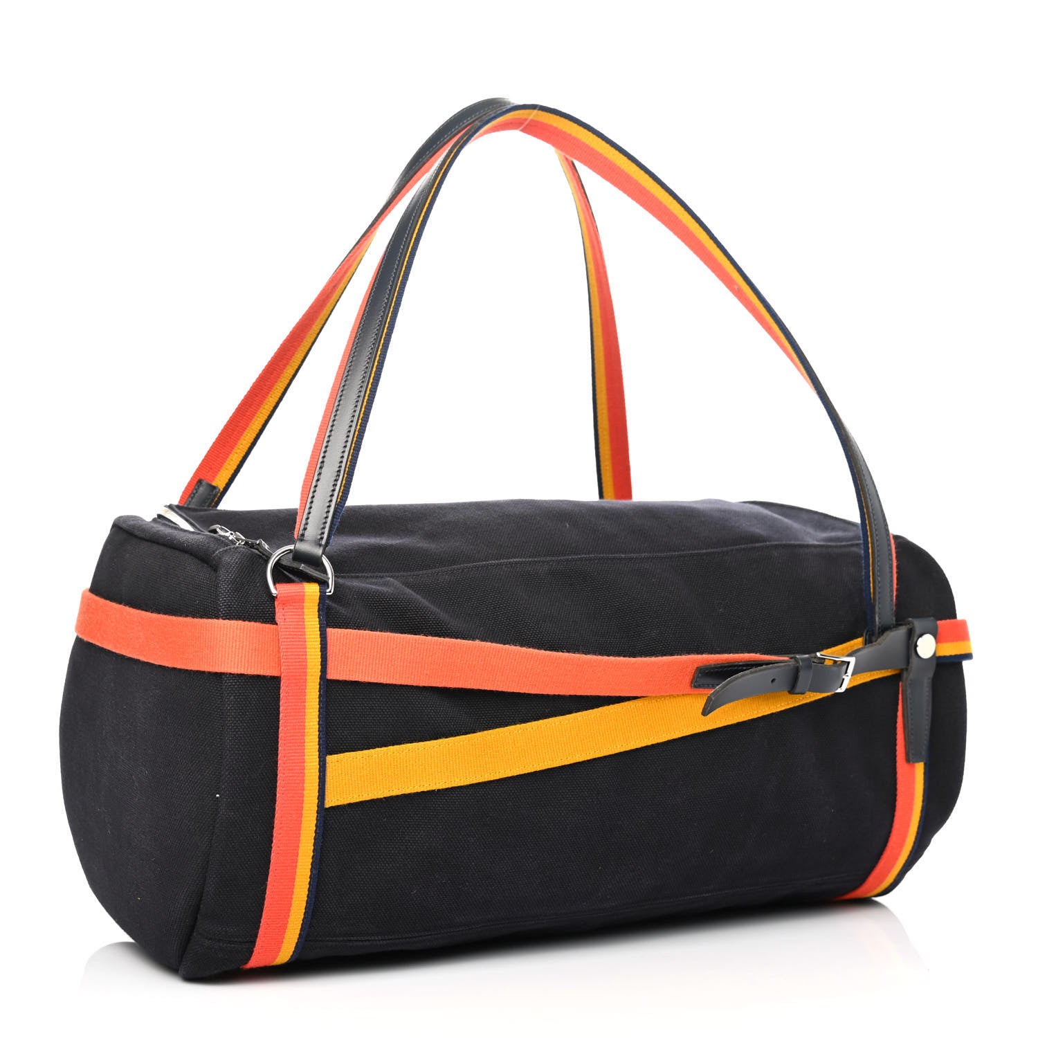Hermes Toile Goeland Vache Hunter Rocabar Bridleback 50 2 of 4
