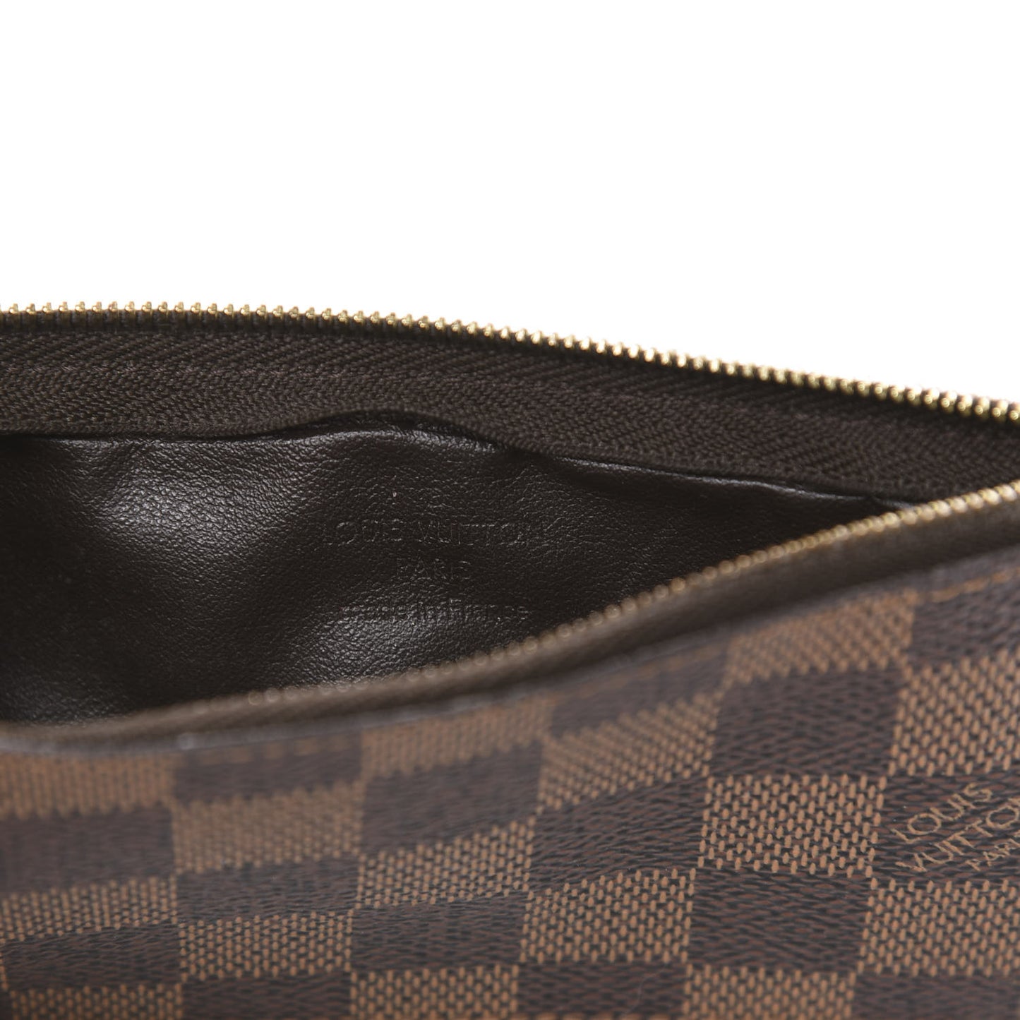 Damier Ebene Josephine Wallet Zippered Insert