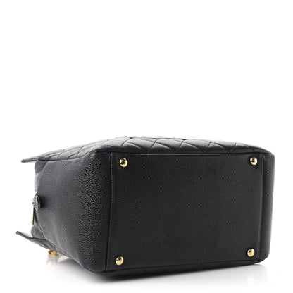 Chanel Caviar Quilted Petit Timeless Tote PTT Black 4 of 11