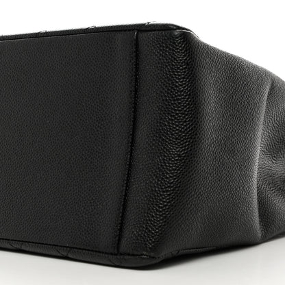 Chanel Caviar Quilted Grand Shopping Tote GST Black 10 of 10