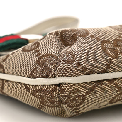 Gucci Monogram Web Princy Wristlet Off White 8 of 9