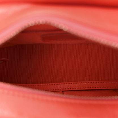 Chanel Aged Calfskin Quilted Small Gabrielle Hobo Red 5 of 10