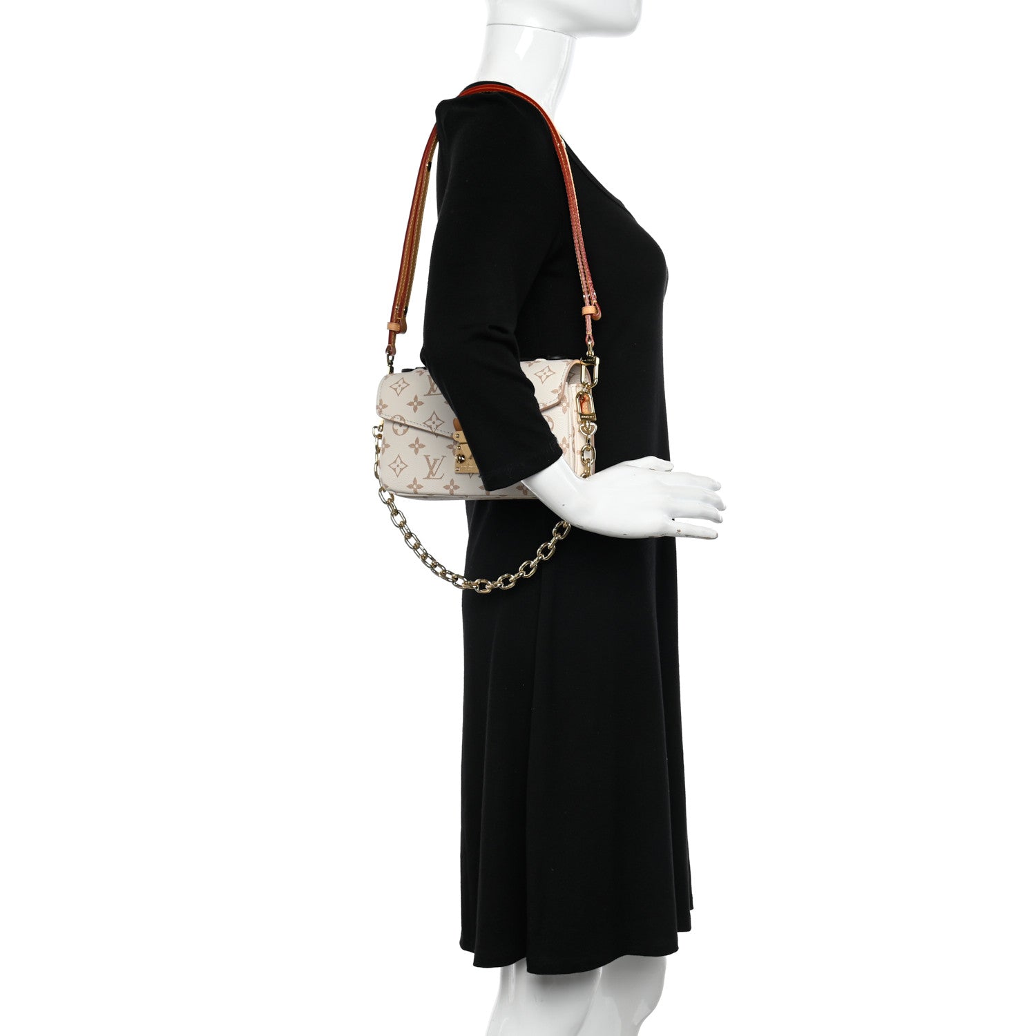 Louis Vuitton Monogram Dune Pochette Metis East West 2 of 11